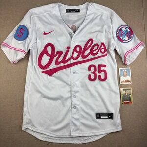 Nike Orioles #35 Rutschman Jersey Mother's Day Edition Tribute To Brooks #5 MLB